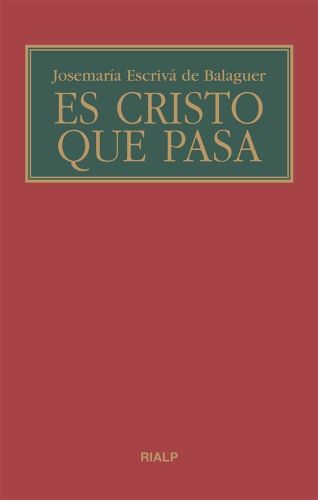 Portada del libro de ES CRISTO QUE PASA. (BOLSILLO, RÚSTICA)