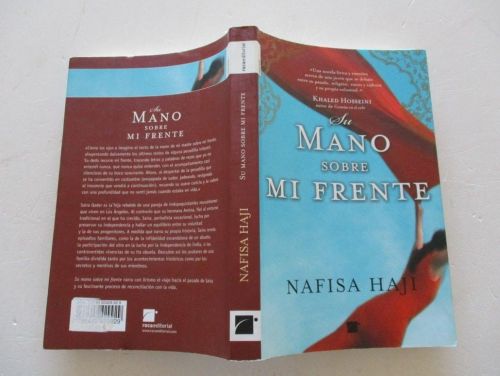 Portada del libro de SU MANO SOBRE MI FRENTE