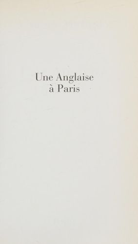 Portada del libro de UNE ANGLAISE Ã  PARIS: CHRONIQUES MITFORD, NANCY AND LIAUT, JEAN-NOËL
