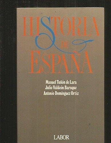 Portada del libro de HISTORIA DE ESPAÑA DOMINGUEZ ORTIZ ANTONIO