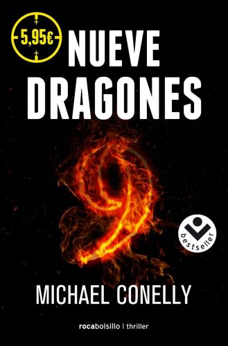 Portada del libro de NUEVE DRAGONES