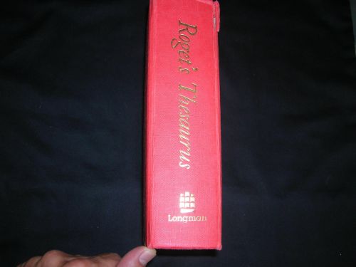 Portada del libro de THESAURUS OF ENGLISH WORDS AND PHRASES ROGET, PETER