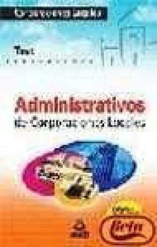 Portada del libro de ADMINISTRATIVOS DE CORPORACIONES LOCALES. TEST