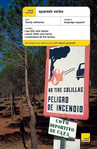 Portada del libro de TEACH YOURSELF SPANISH VERBS (TEACH YOURSELF VERBS) HOLLIS, MARIA