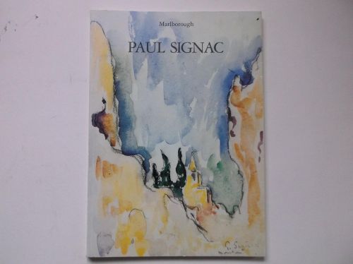 Portada del libro de PAUL SIGNAC (1863-1935): WATERCOLOURS AND DRAWINGS : NOVEMBER-DECEMBER 1986 [PAPERBACK]