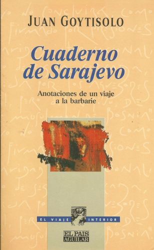 Portada del libro de CUADERNO DE SARAJEVO JUAN GOYTISOLO