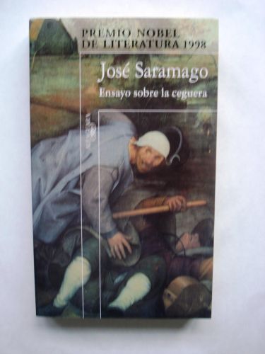 Portada del libro de ENSAYO SOBRE LA CEGUERA SARAMAGO, JOSE