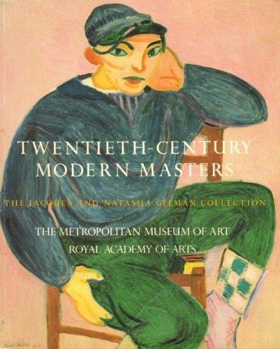 Portada del libro de TWENTIETH-CENTURY MODERN MASTERS - THE JACQUES AND NATASHA GELMAN COLLECTION [PAPERBACK] LIEBERMAN,...