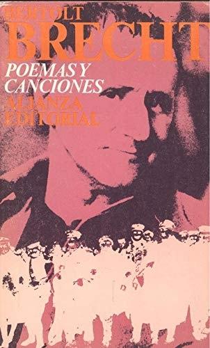Portada del libro de POEMAS Y CANCIONES [TAPA BLANDA] BRECHT, BERTOLT