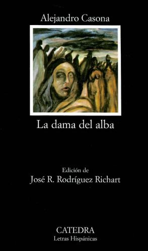 Portada del libro de LA DAMA DEL ALBA