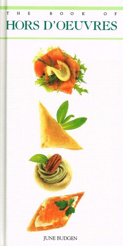 Portada del libro de BOOK OF HORS D'OEUVRES BRIDGER, JUNE
