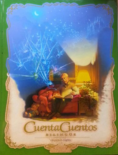 Portada del libro de CUENTA CUENTOS BILINGÜE: LA BELLA DURMIENTE DEL BOSQUE  PULGARCITO  LA CAJA DE YESCA