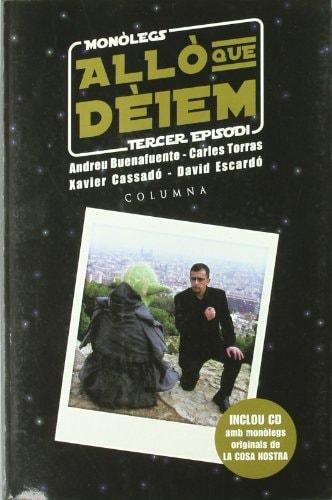 Portada del libro de ALLÒ QUE DÈIEM