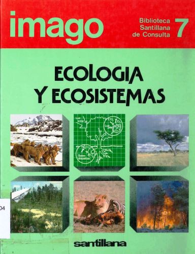 Portada del libro de IMAGO : BIBLIOTECA DE CONSULTA:ECOLOGIA Y ECOSISTEMAS NICOLAS SEVILLANA, JUAN PEDRO ...