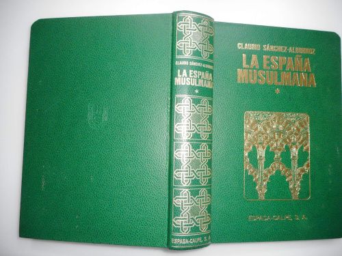 Portada del libro de ESPAÑA MUSULMANA, LA. TOMO 1 [TAPA BLANDA] SANCHEZ-ALBORNOZ, CLAUDIO