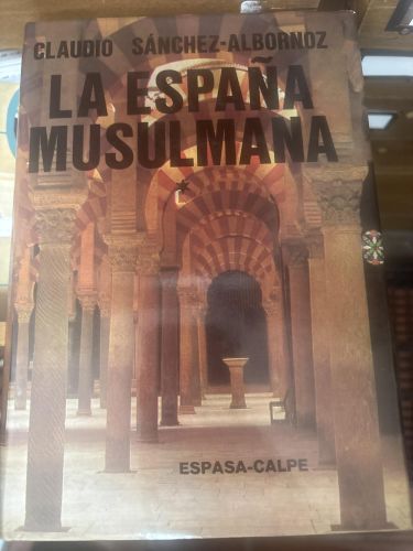 ESPAÑA MUSULMANA, LA. TOMO 1 [TAPA BLANDA] SANCHEZ-ALBORNOZ, CLAUDIO