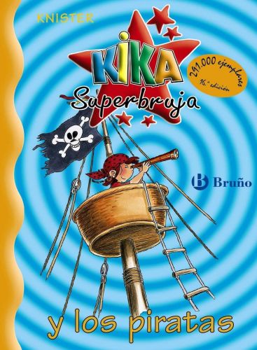 Portada del libro de KIKA SUPERBRUJA Y LOS PIRATAS