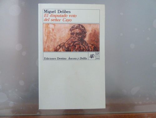 Portada del libro de DISPUTADO VOTO DEL SENOR CAYO DELIBES, MIGUEL