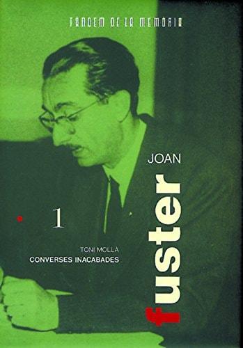 Portada del libro de JOAN FUSTER. CONVERSES INACABADES