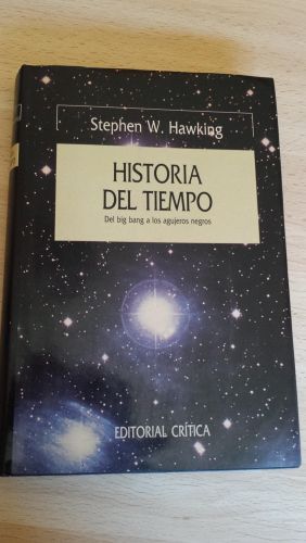 Portada del libro de HISTORIA DEL TIEMPO HAWKING, STEPHEN W.