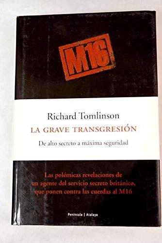 Portada del libro de LA GRAVE TRANSGRESIÓN