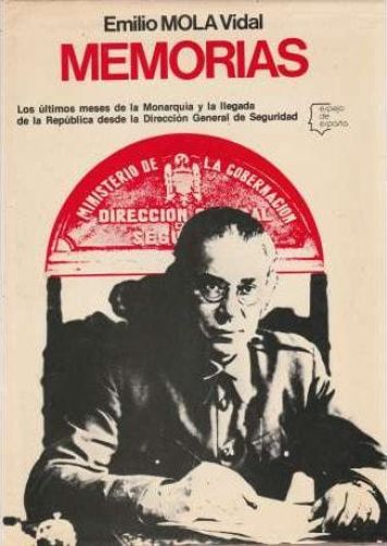 Portada del libro de MEMORIAS DE MOLA MOLA EMILIO
