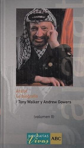 Portada del libro de ARAFAT. LA BIOGRAFÍA