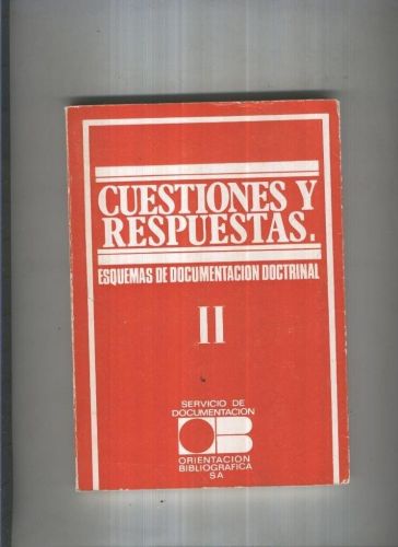 Portada del libro de CUESTIONES Y RESPUESTAS VOL. II [LIBRO DE TEXTO] UNKKNOWN