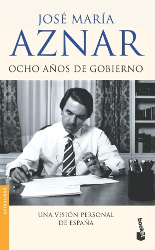 Portada del libro de OCHO AÑOS DE GOBIERNO