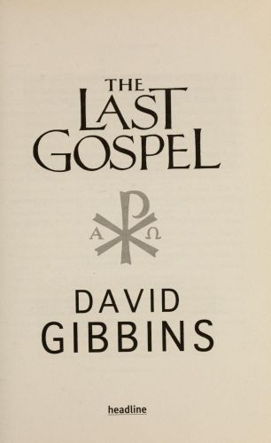 Portada del libro de THE LAST GOSPEL GIBBINS, DAVID