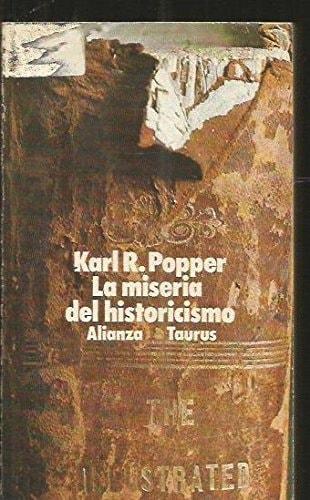 Portada del libro de LA MISERIA DEL HISTORICISMO POPPER, KARL R.