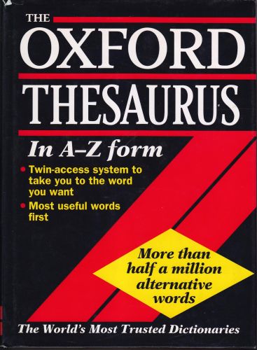 Portada del libro de THE OXFORD THESAURUS URDANG, LAURENCE AND OUP