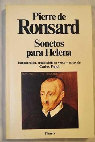 Portada del libro de SONETOS PARA HELENA RONSARD, PIERRE DE