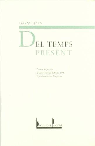 Portada del libro de DEL TEMPS PRESENT
