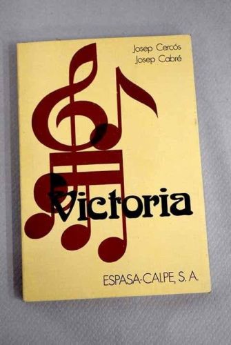 Portada del libro de TOMÁS LUIS DE VICTORIA [TAPA BLANDA] CERCÓS, JOSEP Y JOSEP CABRÉ.-