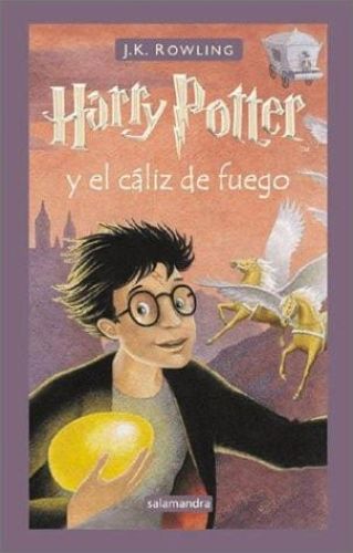 Portada del libro de HARRY POTTER Y EL CÁLIZ DE FUEGO (HARRY POTTER 4)
