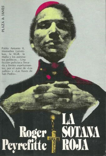 Portada del libro de LA SOTANA ROJA [TAPA BLANDA] PEYREFITTE, ROGER