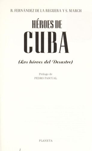 Portada del libro de HEROES DE CUBA (T)