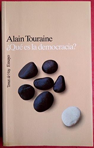 Portada del libro de QUE ES LA DEMOCRACIA ?