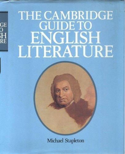 Portada del libro de THE CAMBRIDGE GUIDE TO ENGLISH LITERATURE STAPLETON, MICHAEL
