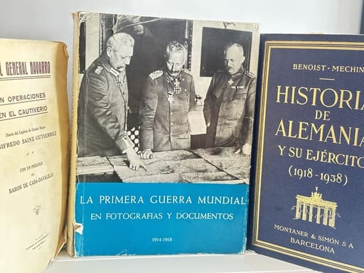 Libros sobre la primera guerra mundial y periodo previo